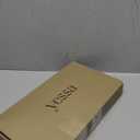 SWEETV Great Gatsby Lace Neck Flapper Dress - 1920s Dress for Women With Sleeve - Roaring 20s Costume (XX-Large, Black)