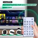 New Universal Remote Control Replacement Compatible with Bose Wave Sound Touch Music Radio System I II III IV - Silver Color (with Battery)