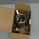 Gooseneck Kettle for Manual Drip Coffee & Tea 40oz Stainless Steel Pour Over Coffee Kettle with Thermometer Tea Kettle for Stovetop,1200ml,6 Cup,Silver,1Pack (1.3 Quarts)