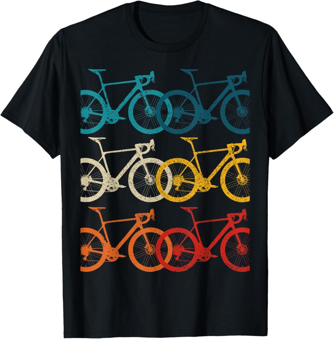 Vintage Bike Cycling Road Bike Road Bike Bicycle Cyclist T-Shirt