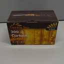 Twinkle Star 300 LED Window Fairy Curtain String Lights, 8 Modes Fairy Lights for Bedroom Wedding Party Home Garden Outdoor Indoor Wall Decorations, Warm White, 2 Pack