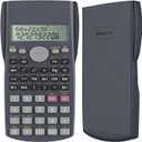 Helect 2Line Engineering Scientific Calculator, Suitable for School and Business (Black)