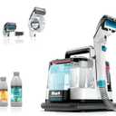 Shark StainStriker Portable Carpet, Upholstery & Area Rug Cleaner with Pet Mess Tool, Stain & Odor Remover, Perfect for Car Interiors, Includes 3 Cleaning Tools & Cleaning Solution, White, PX201