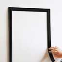 Wall Molding Trim, Flexible, Peel and Stick, Chair Rail Panel Molding, Corner Molding Dcor Lines for Wall Floor Ceiling Mirror Cabinet Door, 0.9in x 10ft Black