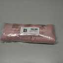 AlvaQ Rompers for Women Solid Color Casual Short Sleeve V Neck Zipper Short Jumpsuits with Pockets (Pink, XXL)