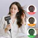 Cosy Companions High-Speed Ionic Hair Dryer, 150000 RPM Brushless Motor for 2-5 Min Fast Drying, Low Noise Blow Dryer Reduces Frizz & Heat Damage, Lightweight Hair Dryer with Diffuser & Nozzle