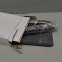 FluffyDream Cooling Elevated Dog Cot Bed Outdoor Raised Portable Dog Beds No-Slip Feet Portable Durable Pet Hammock Bed, 49x31.5x8 Inch, Grey