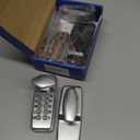 Mechanical Door Lock, 2-8 Digit Code Mechanical Combination Keyless Entry Door Lock, Outdoor Fence, for Gates, Parking Lots, Offices, Interior Doors, Rental Houses