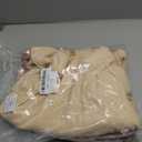 IECOii 2 Pack XXXL Dog Fleece Sweater for Extra Large Dogs, Warm Dog Turtleneck with Stretch for Doberman Sweater, Fall Winter Pullover Dogs Sweatshirt with Sleeve, Outdoor Sweaters for Walking, 3XL (XXX-Large(Chest:27.6-30.7 in), Pink Stripes + Apricot)