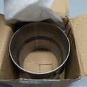 Universal Stainless ID 3.5 inch to OD 4 inch Exhaust Adapter Reducer (3-1/2" ID to 4" OD)