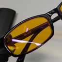 Prospek Blue Light Reading Computer Glasses, ELITE for Women and Men, +2.0 Diopters, Anti Glare Amber Lens, 99% Blue Light Blockers High Optical Quality Lenses (Black)