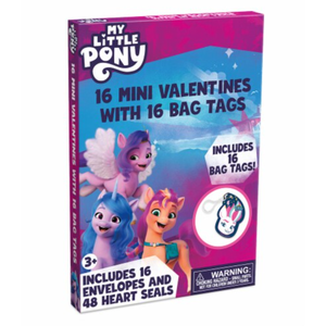 My Little Pony Valentine's Bag Tags, Pack of 3