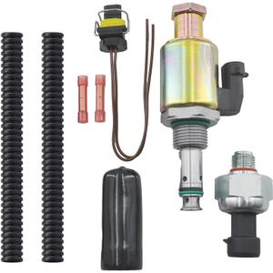 IPR Valve Powerstroke Injector Pressure Regulator&ICP Control Sensor F81Z9C968AA Fit for Ford F-250 F-350 F-450 F-550 E-350 E-450 Econoline Club Wagon Super Duty 1995-2003 2007 7.3L V8