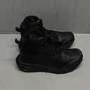 NORTIV 8 Men's Waterproof Military Tactical Hiking Work Boots Leather Motorcycle Combat Lightweight Non-Slip Boots for Men 8 Inches (10, Black)