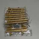 Ravinte Gold Cabinet Handles 20 Pack 3-1/2 Inch Cabinet Pulls Brushed Brass Kitchen Cabinet Handles Modern Drawer Pulls Gold Hardware for Kitchen Cabinet