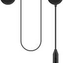 Motorcycle Helmet Bluetooth Headset Speakers with Good Sound,Loud,50 Hours Use,Large Button for Gloves,Fast and Stable Connection,Answer Automatically,Voice Assistant,IPX7 Waterproof,Easy Install