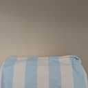 Sky Blue Stripes Round Pedestal Covers for Birthday Party Wedding Baby Shower Bridal Shower Decoration,Plinth Cylinder Cover with Elastic Band za155 Dia36 H75