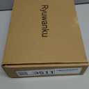 Ryuwanku Bathroom Faucet Brushed Nickel Modern Waterfall Bathroom Sink Faucet with Single Handle Suitable for 1 or 3 Holes,Supply Deck Plate and Hose