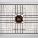 SinkSense Wren 27" x 15" Kitchen Sink Bottom Grid, Antique Brown
