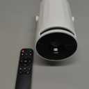 Projector With WIFI 6 And Bluetooth, 4K Support Smart Portable Projector 180 Rotatable 130'' Screen Movie Projector Auto Keystone For Mobile Phones, Tv Sticks, Laptops