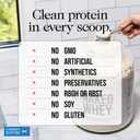 NAKED Whey 5LB 100% Grass Fed Unflavored Whey Protein Powder - Only 1 Ingredient, NSF Certified, Undenatured, Gluten Free, Soy Free, Promote Muscle Growth and Recovery - 76 Servings