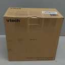 VTech VS113-5 Extended Range 5 Handset Cordless Phone for Home with Call Blocking, Connect to Cell Bluetooth, 2" Backlit Screen, Big Buttons, and Answering System, Silver & Black