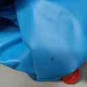 QPAU 3-in-1 Inflatable Bounce House for Toddlers 1-3, Ball Pit & Trampoline, Inflatable Bouncy House with Safety Net, Indoor & Outdoor Bubble Bouncer Baby Play YardBlue & Pink