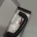 6 Colors LED Light-Up Tumbler Handle for Stanley 40oz/30oz, Comfortable Water Bottle Handle for Stanley Tumbler-Compatible with 40oz Stanley Cup Accessories, Use for Outdoor, Christmas Party (Black)