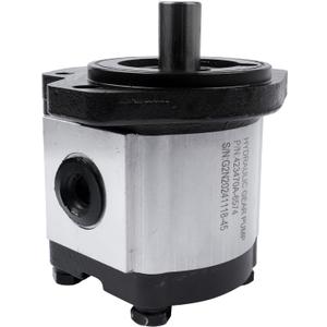 Hydraulic Gear Pump 2-9 GPM 3/4" Keyed Shaft CID 0.61 CW Right SAE A-2 Bolts Cast Iron Flange HGP CI34K-A02-061R