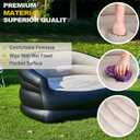 Air Sofa Camping Inflatable Couch, Blow Up Couches for Outdoor & Living Room