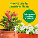 Miracle-Gro Potting Mix - For Container Plants, Flowers, Vegetables, Shrubs, Annuals, Perennials, Potting Soil Mix, Feeds up to 6 Months, 16 qt (EXP 09/21/35)