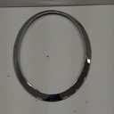 HECASA Headlight Bezel Compatible with 2014-2024 Mini Cooper S F55 F56 F57 Models Replacement for 51137300632 MC2507105 Headlamp Cover Trim Silvery Plastic(ABS) Right Side