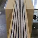 Avana Modern Acoustic Wood Wall Panels  94.4 X 12.6 Inch Walnut Acoustic Panels 1 PC  Wall Panels For Interior Wall Decor For Homes, Offices, Studios  Sturdy And Durable Wood Panels For Wall