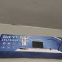 SKYLEO Desk Lamp for Home Office, Eye Comfortable LED Desk Light for Long Hours, Adjustable Swing Arm with Memory Function, Black