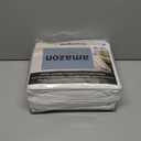 Mueller Ultratemp King Size Sheets Set, Super Soft 1800, 6 Piece, Deep Pocket up to 16" Cooling Sheets King Size, Transfers Heat, Breathes Better, Hypoallergenic, Wrinkle, White