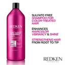 Redken Color Extend Magnetics Shampoo For Color-Treated Hair - Gently Cleanses & Protects Color, With Amino Acid, Sulfate-Free Shampoo