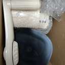 SUSTEAS Rotary Cheese Grater with Handle - Vegetable Shredder with 5 Well-designed Blades & Strong Suction Base,Round Mandoline Slicer & Food Chopper for Kitchen,with Blade Storage Box(Beige)