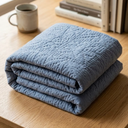 Large Quilted Throw Blanket - Cotton Filled Spread, Ultra Soft, Cozy Bedding for Living Room Couch, Sofa, Bed