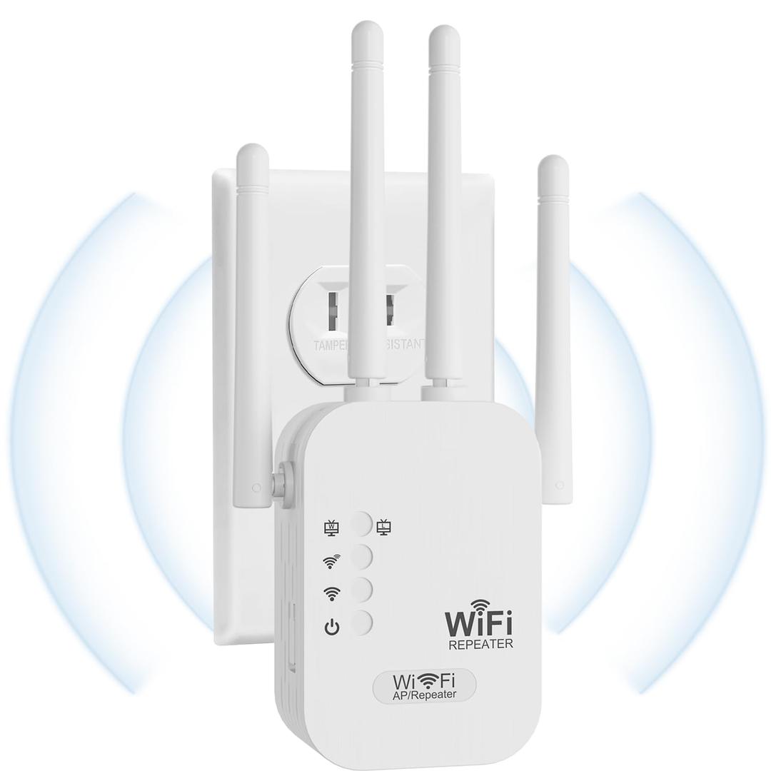 2026 WiFi Extenders Signal Booster for Home Long Range Up to 9800 sq. ft & 40 Devices, WiFi Extender Signal Booster, Internet Booster, Long Range WiFi Extender,Quick Setup-Medium