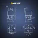 Nilight 10 Pack SPDT 5PIN Electrical Relays 12V 30/40 Amp 5-Pin Switch Relay for Automotive Car Truck Marine Boat