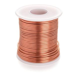 14 Gauge Copper Wire 1.6mm 98 Feet Dead Soft Solid Bare Copper Wire for Electroculture Gardening, Jewelry Making, Beading, Science Projects, DIY Artwork, 1 Pound Spool