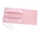 HOMSFOU Elegant Closure Box Rectangle Flip Present Box Decorative Present Packaging Strong Cardboard Lid set of 2