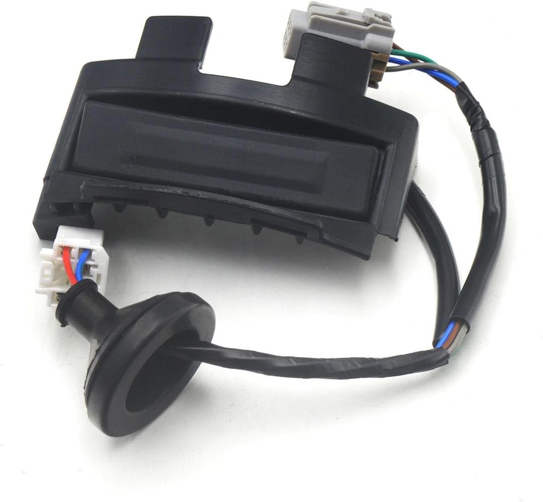 RuiWen HDTS002 Hatch Release Button with Camera Trunk Latch Compatible with Hyundai Veloster 1.6L 2012 2013 2014 2015 2016 2017 81260-2V010 812602V010