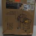 Carlisle FoodService Products Omnifit Mop Bucket with Side Press Wringer and Soiled Water Insert for Floor Cleaning, Kitchens, Restaurants, And Janitorial Use, Polypropylene (Pp), 35 Quarts, Black