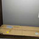 WLIVE TV Stand for 55 Inch TVs, Entertainment Center with Storage Cabinet, Mid-Century TV Stands for Living Room and Bedroom, 50" TV Console, Black