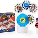 View Master Classic with Discovery Kids Reels - Metallic Viewfinder with 5 Reels Included - STEM, Retro, Nature Learning Toy for Kids and Adults, Toddlers, Ages 3+