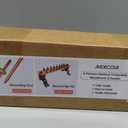Copper Grounding Bar Kit - 7.8" Copper Bus Bar with 10 Terminal Positions and UL Material BusBar Insulator (7.88"*2" 600A)