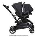 Baby Trend Sit N' Stand 2.0 5-in-1 Double Stroller with Bench, Simple Grey