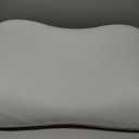 C CUSHION LAB Deep Sleep Pillow, Patented Ergonomic Contour Design for Side & Back Sleepers, Orthopedic Cervical Shape Gently Cradles Head & Provides Neck Support & Shoulder Pain Relief - Calm Grey