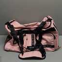 MAXTOP Gym Bag for Women Men Travel Duffle Bag Large Capacity Carry On Weekender Overnight Bag With Shoe Compartment Gym Tote Dry Wet Separation Duffel Bag for Travel (Pink Set)